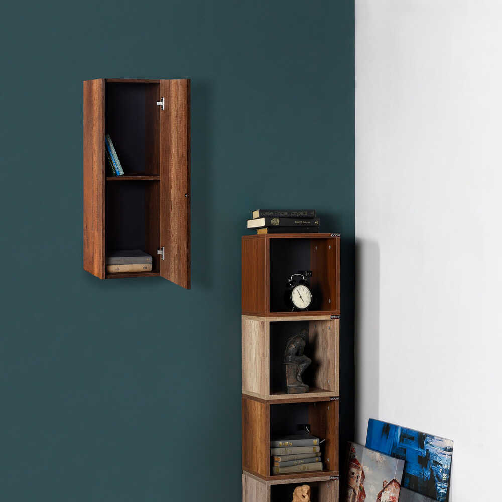 TV Stand Wall Shelf Oslo Walnut RAF