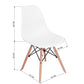 Dining Chairs Design Plastic Seat Metal Legs Rico