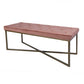 Ottoman Bench Velvet Upholstered Footrest Stool Rizzo