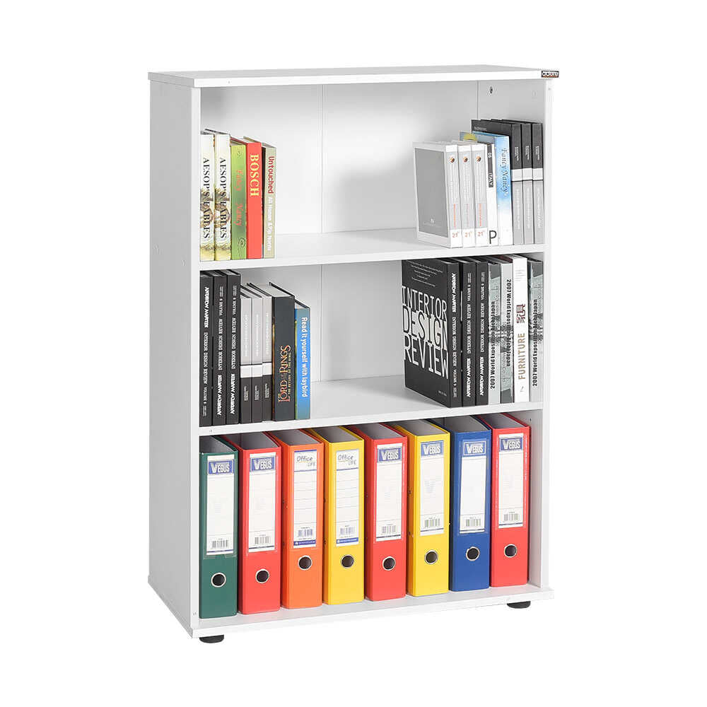 Rio Office Set File Cabinet W/ Three Sections Diamond White RKT