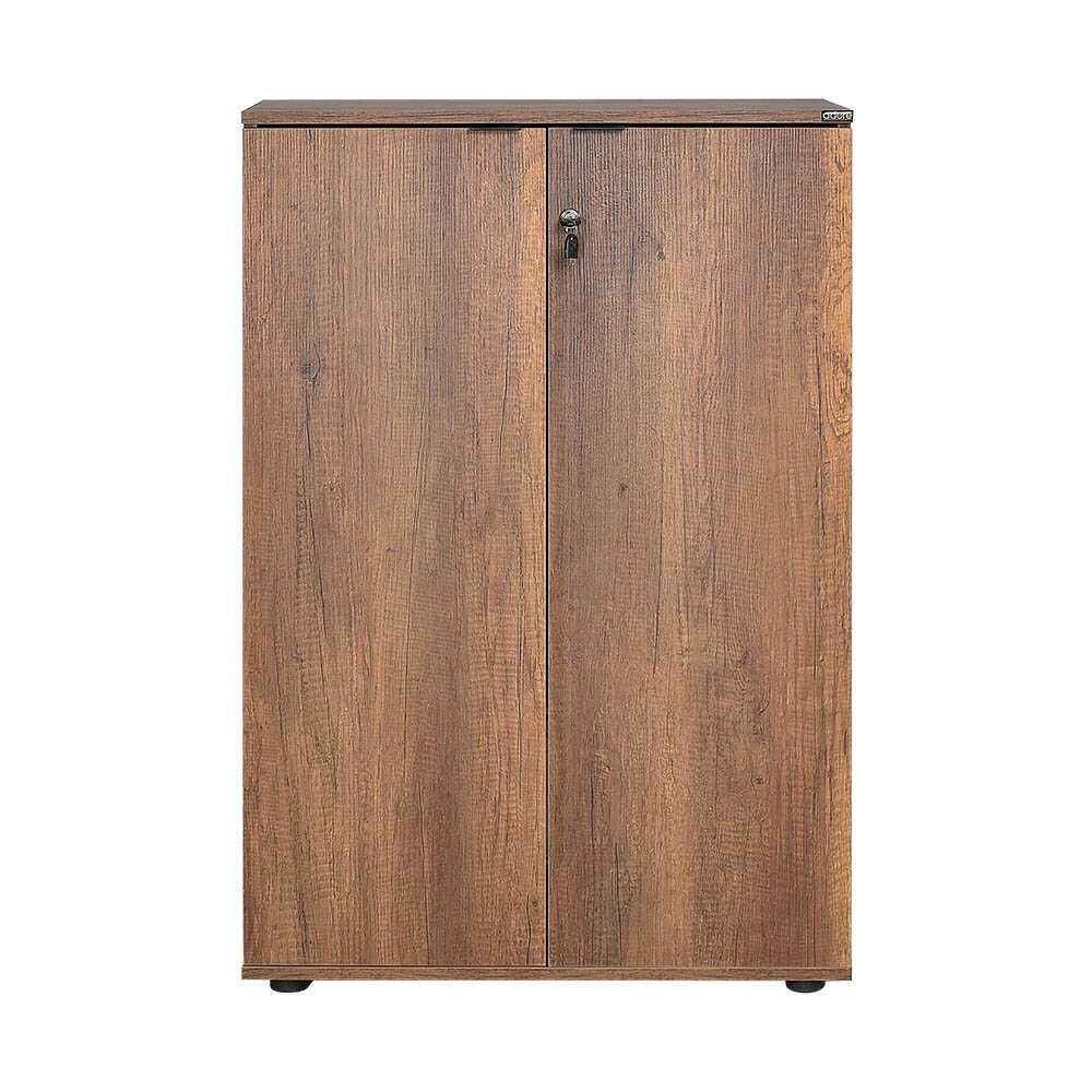 Rio Office Set File Cabinet W/ Two Lockable Drawer Oslo Walnut RKT