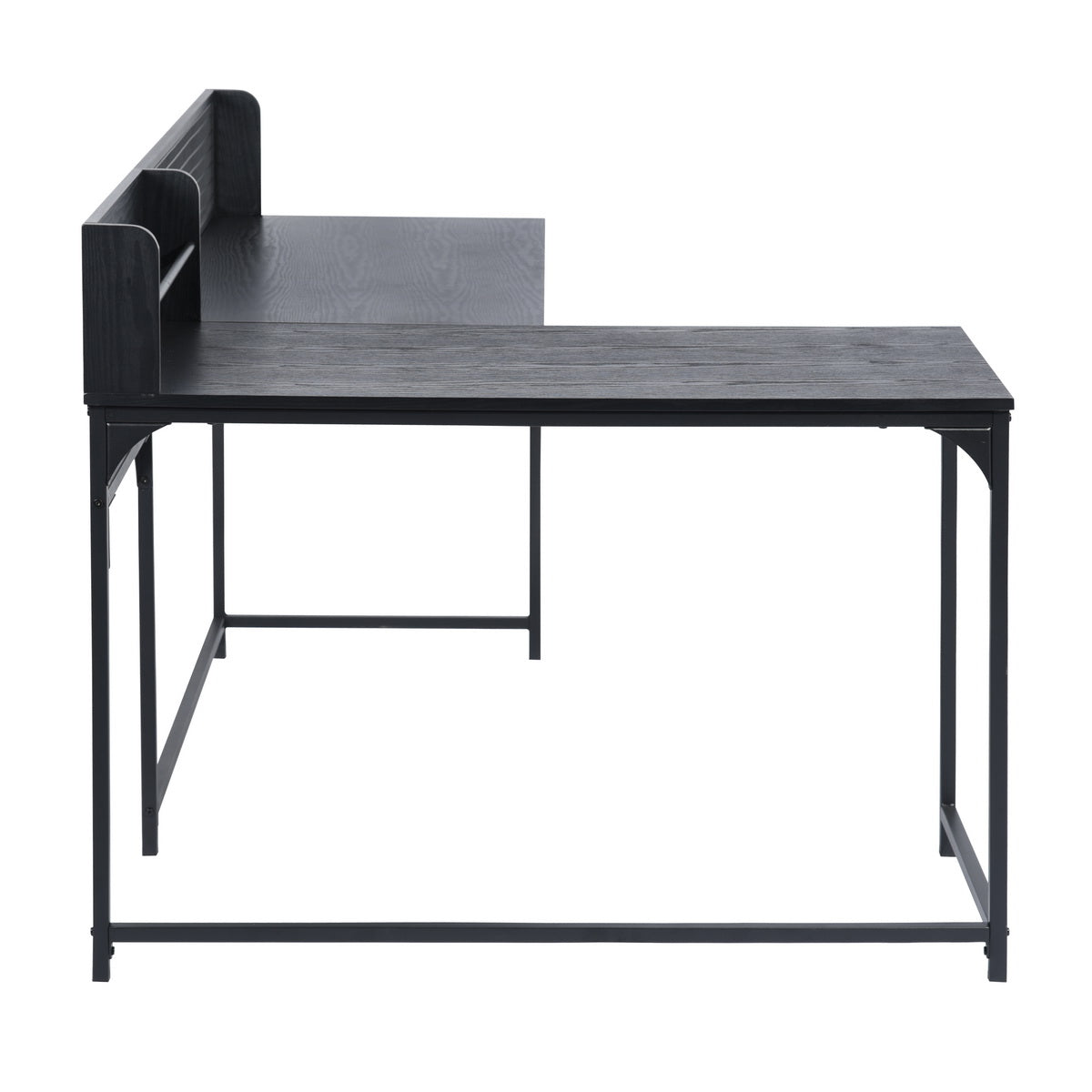 L-Shaped Computer Office Desk Space for Storage Roger