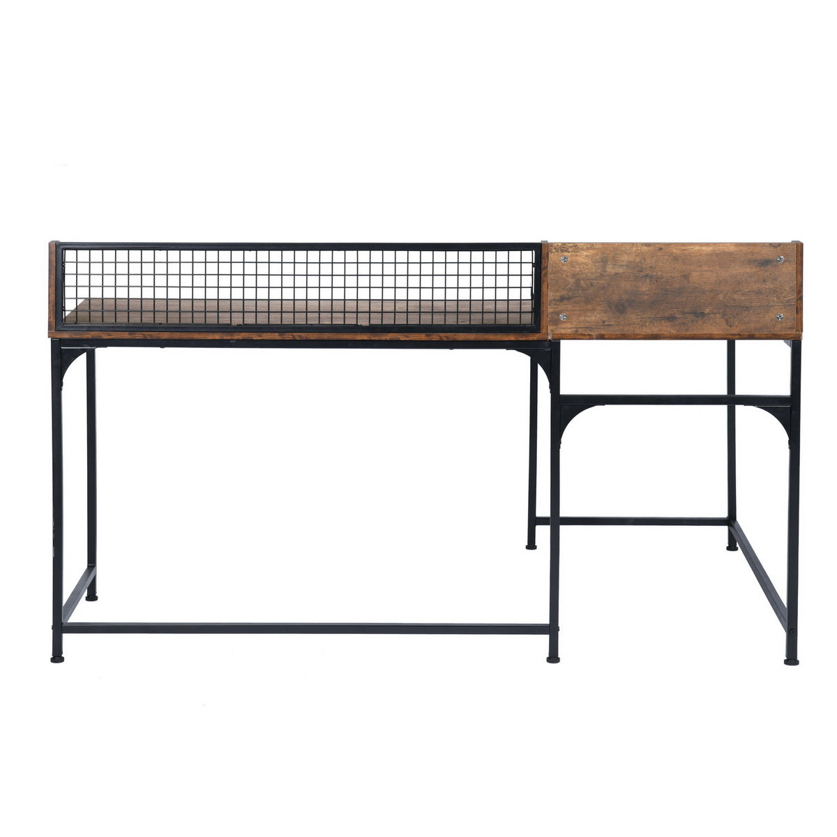 L-Shaped Computer Office Desk Space for Storage Roger