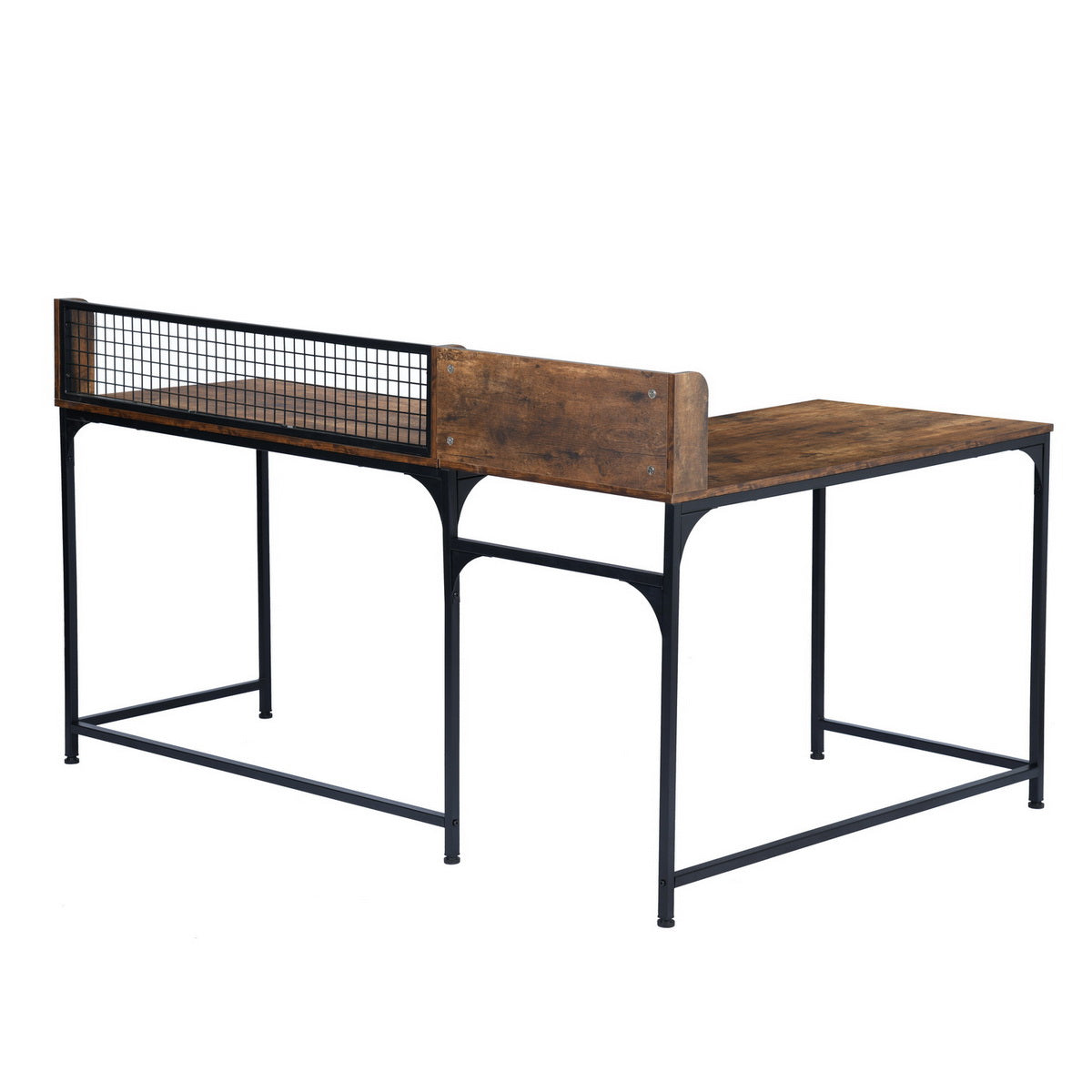 L-Shaped Computer Office Desk Space for Storage Roger