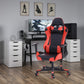 Gaming Chair Racing Office Chair Recliner Swivel Rocker with Headrest and Lumbar Pillow Roligesi