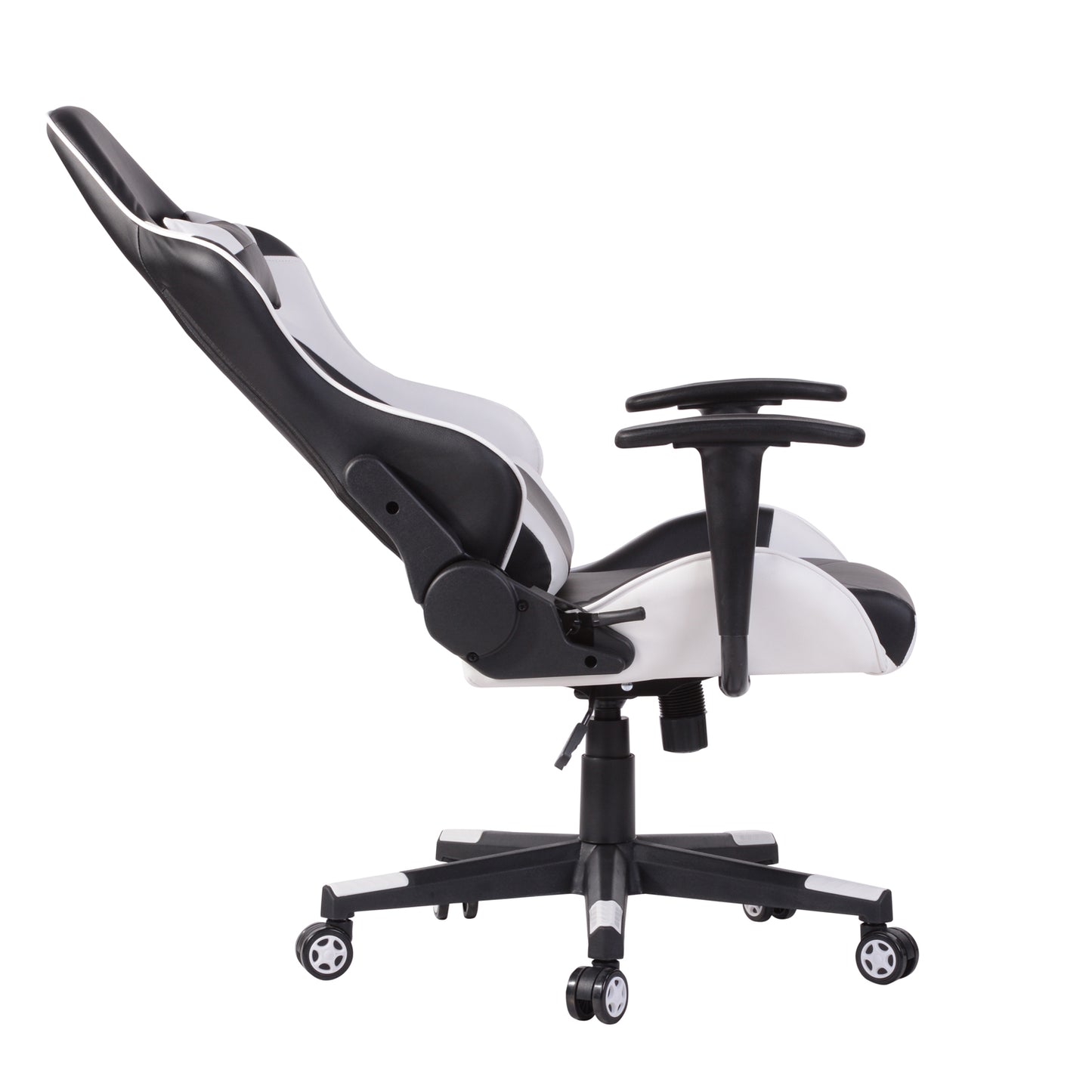 Gaming Chair Racing Office Chair Recliner Swivel Rocker with Headrest and Lumbar Pillow Roligesi