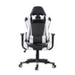 Gaming Chair Racing Office Chair Recliner Swivel Rocker with Headrest and Lumbar Pillow Roligesi