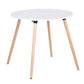 Modern Wooden Dining Table Round Rookie
