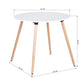 Modern Wooden Dining Table Round Rookie