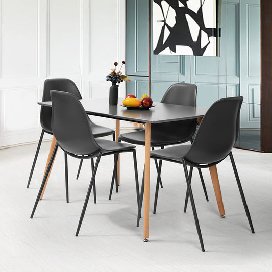 Modern Wooden Dining Table Rectangular Rookie