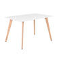 Modern Wooden Dining Table Rectangular Rookie