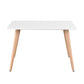 Modern Wooden Dining Table Rectangular Rookie