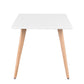 Modern Wooden Dining Table Rectangular Rookie