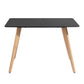 Modern Wooden Dining Table Rectangular Rookie