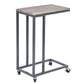 Sofa Side Table Narrow C Shaped for Bed Couch Rozelle