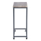 Sofa Side Table Narrow C Shaped for Bed Couch Rozelle