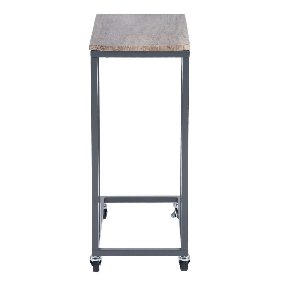 Sofa Side Table Narrow C Shaped for Bed Couch Rozelle