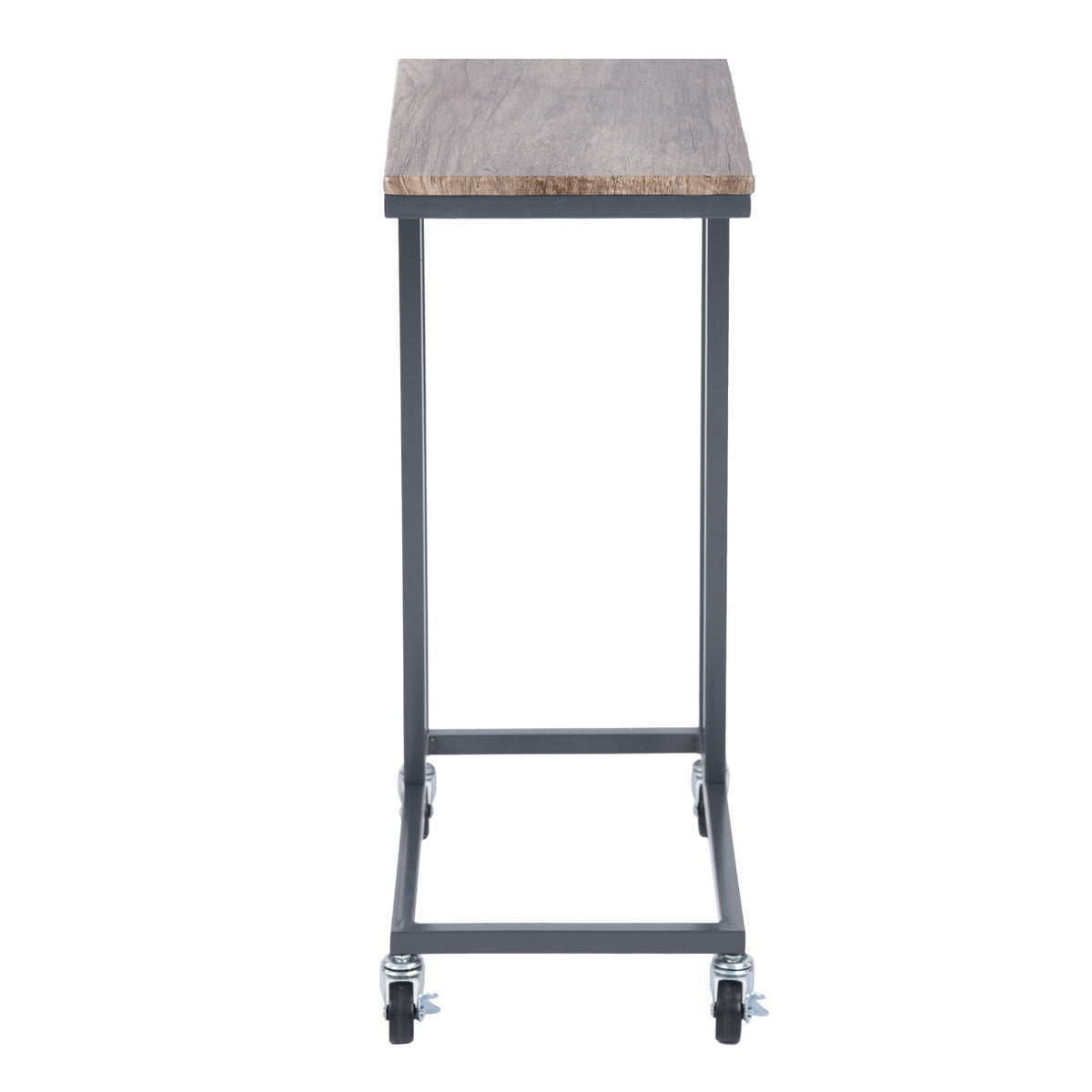 Sofa Side Table Narrow C Shaped for Bed Couch Rozelle