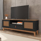 TV Stand Esmeralda 60" Black/Noce