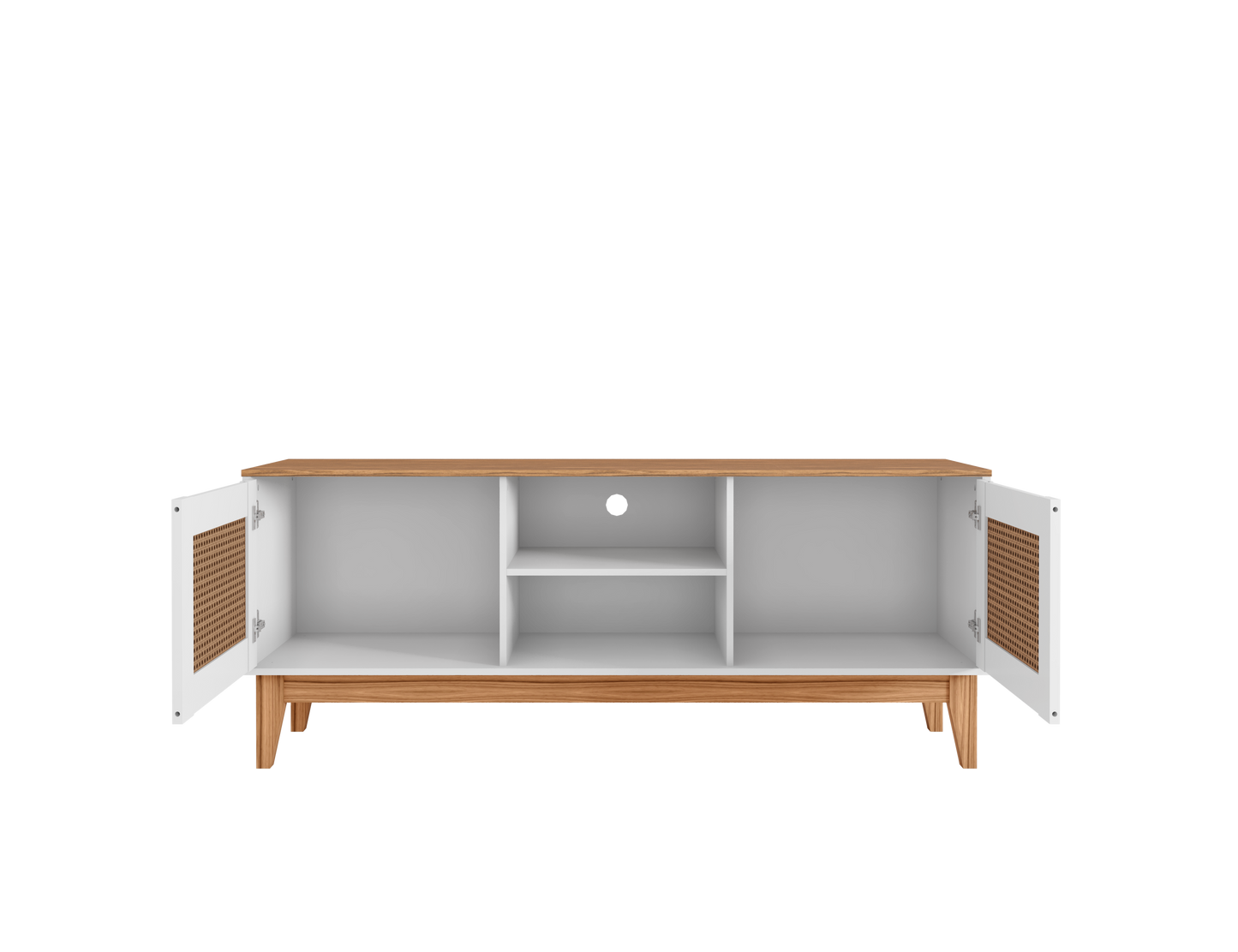 TV Stand Safira  White/Noce