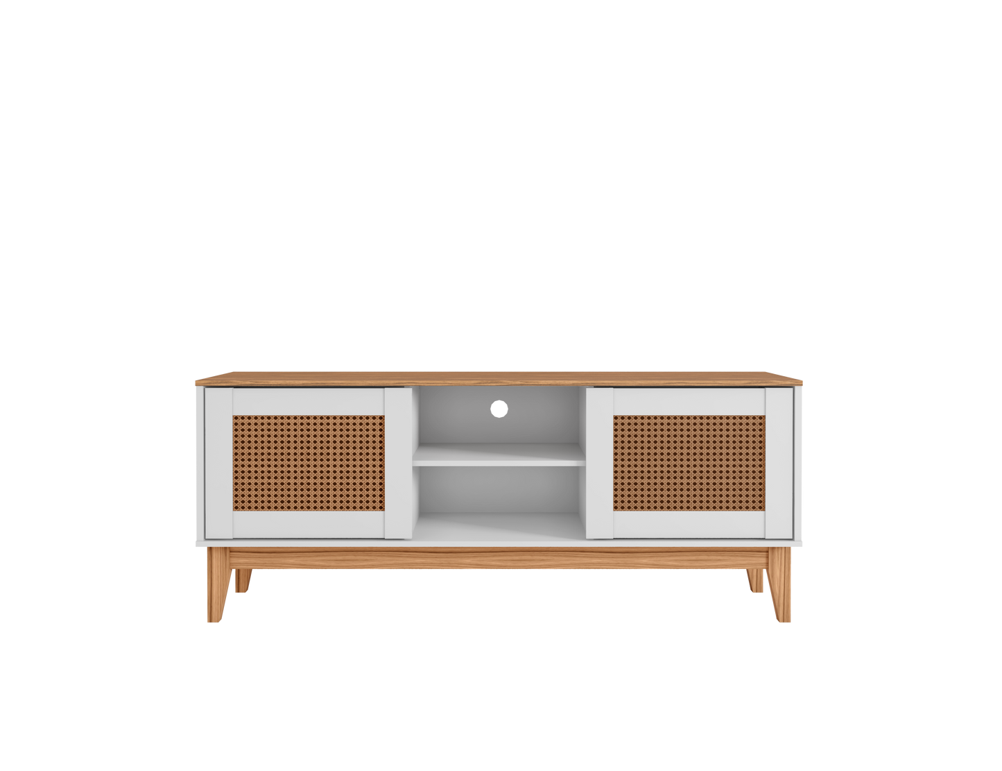 TV Stand Safira  White/Noce