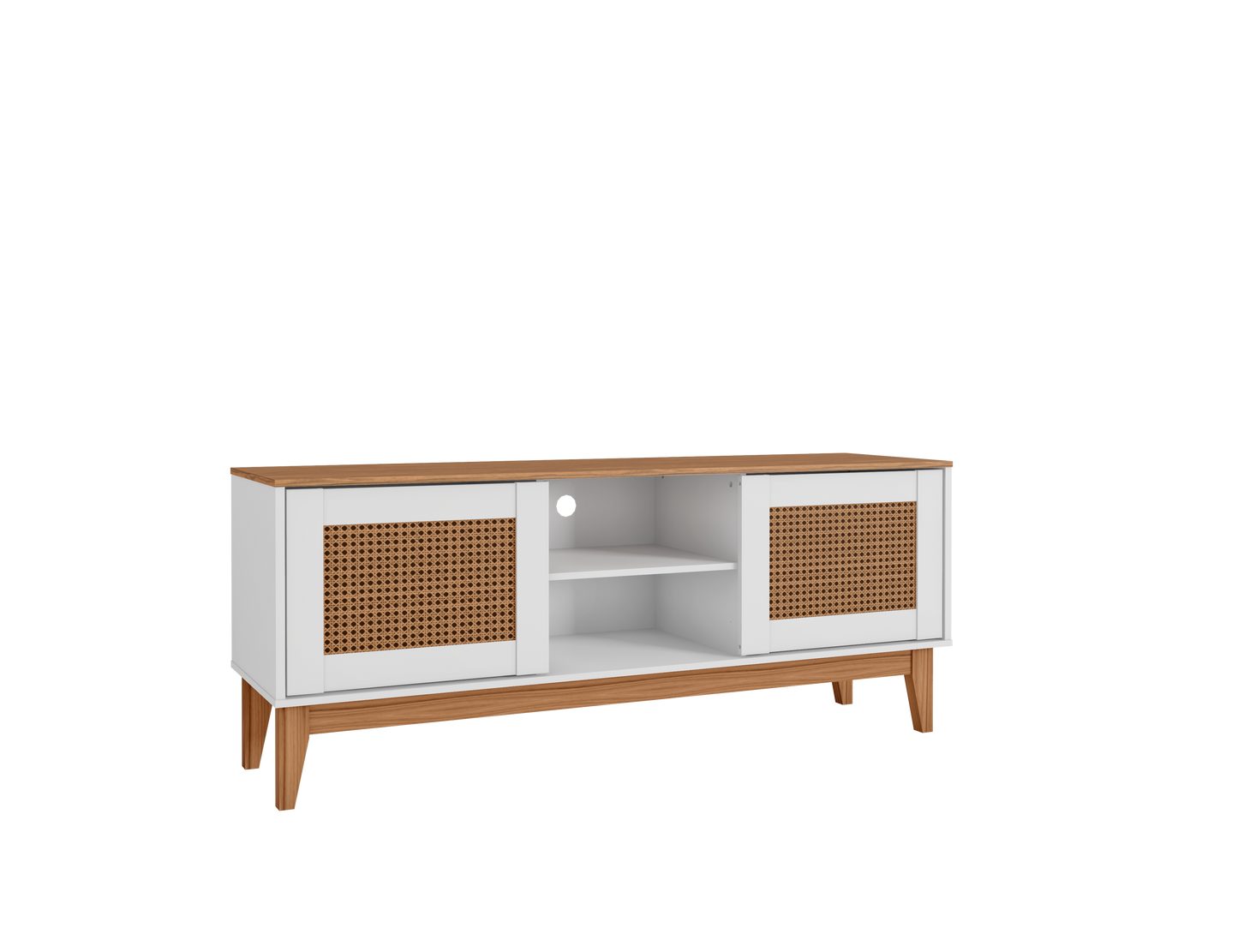 TV Stand Safira  White/Noce