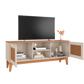TV Stand Safira  Off White/Noce