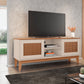 TV Stand Safira  Off White/Noce