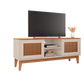 TV Stand Safira  Off White/Noce