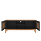 TV Stand Safira  Black/Noce