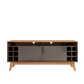 TV Stand Wine 1,6M Pearl Grey/Noce