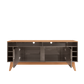 TV Stand Wine 1,6M Pearl Grey/Noce