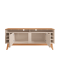 TV Stand Wine 1,6M Off White/Noce