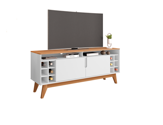 TV Stand Wine 1,6M White/Noce