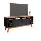 TV Stand Wine 1,6M Black/Noce