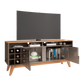 TV Stand Wine 1,6M Pearl Grey/Noce
