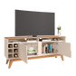 TV Stand Wine 1,6M Off White/Noce