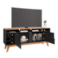 TV Stand Wine 1,6M Black/Noce