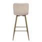 Barstools Fabric Upholstered Golden Legs Bar Stools Scargill
