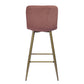 Barstools Fabric Upholstered Golden Legs Bar Stools Scargill
