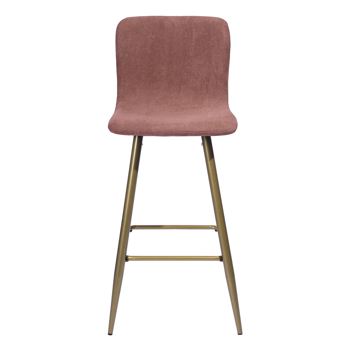 Barstools Fabric Upholstered Golden Legs Bar Stools Scargill