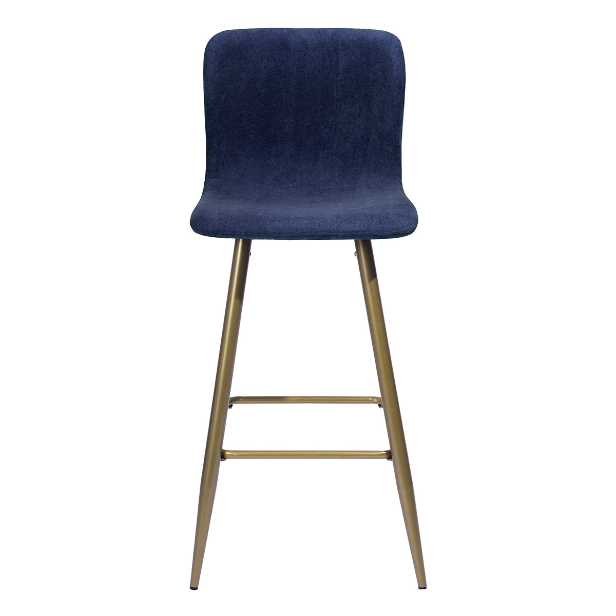 Barstools Fabric Upholstered Golden Legs Bar Stools Scargill