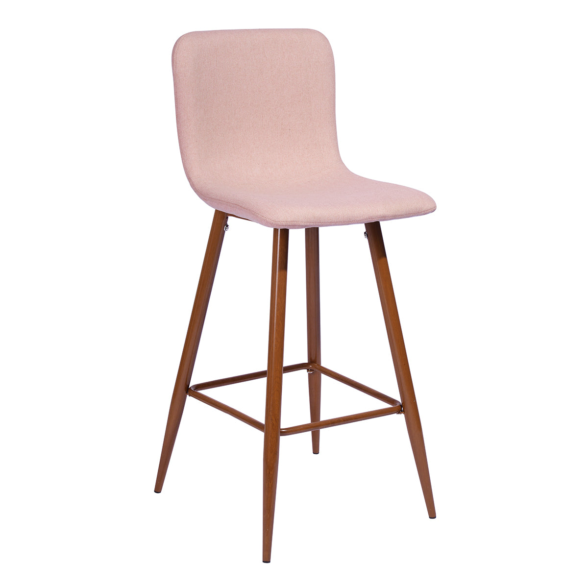 Barstools Fabric Upholstered Golden Legs Bar Stools Scargill