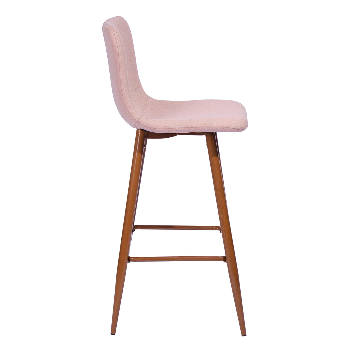 Barstools Fabric Upholstered Golden Legs Bar Stools Scargill