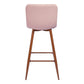 Barstools Fabric Upholstered Golden Legs Bar Stools Scargill