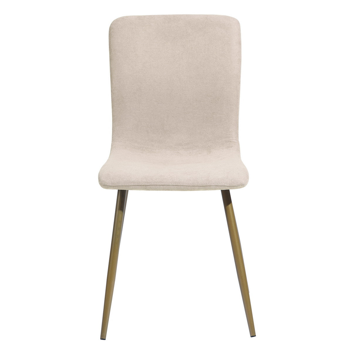 Dining Chairs Fabric Upholstered Metal Legs Scargill