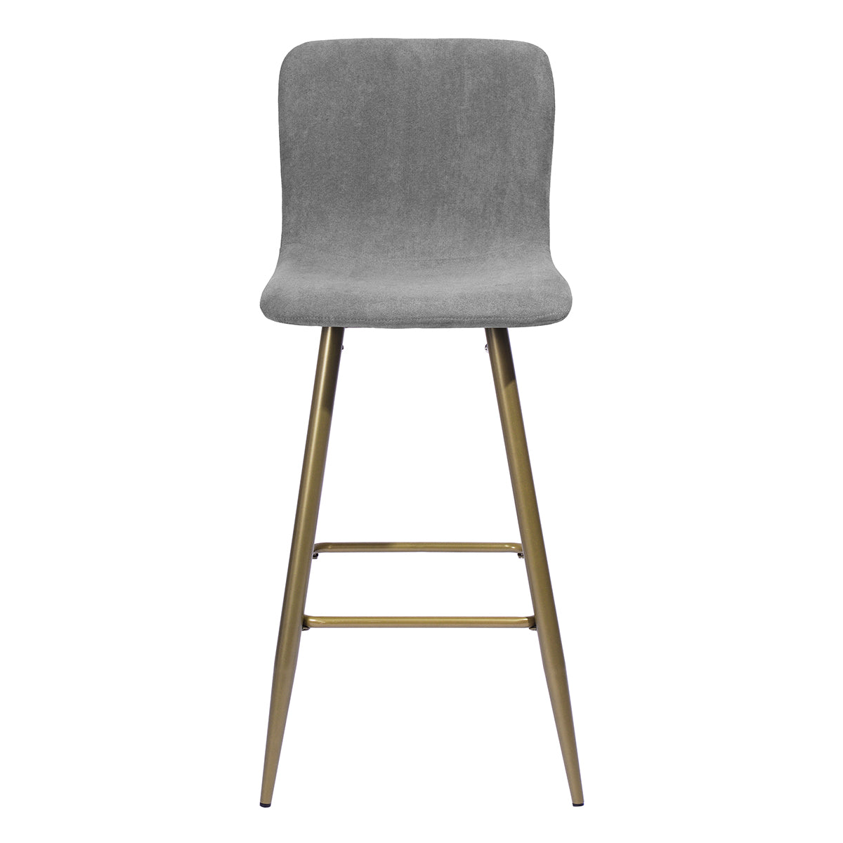 Barstools Fabric Upholstered Golden Legs Bar Stools Scargill
