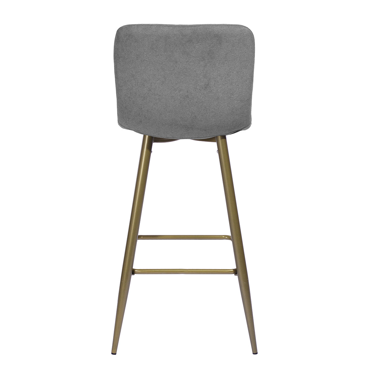 Barstools Fabric Upholstered Golden Legs Bar Stools Scargill
