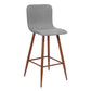 Barstools Fabric Upholstered Golden Legs Bar Stools Scargill