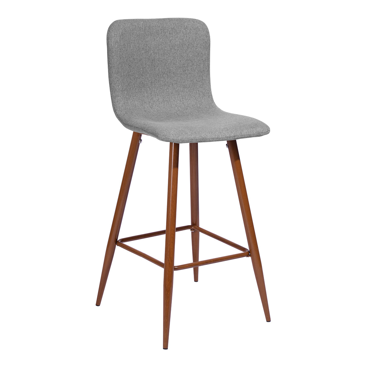 Barstools Fabric Upholstered Golden Legs Bar Stools Scargill